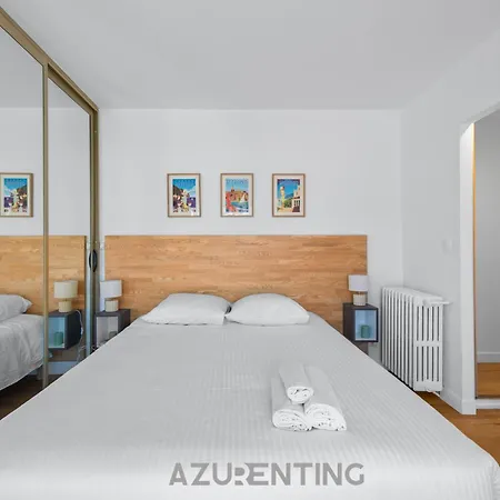 Apartamento Azurenting - T3 Carnot 109 - Clim - Terrasse