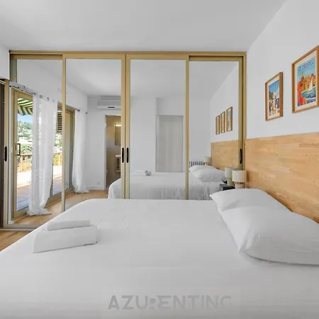 Apartamento Azurenting - T3 Carnot 109 - Clim - Terrasse *