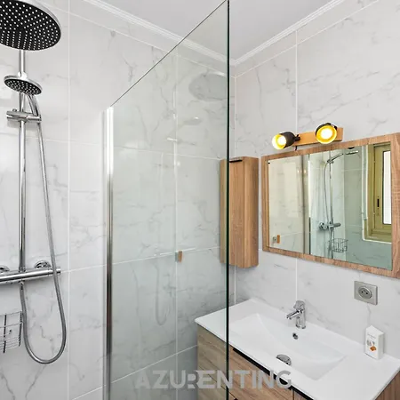 Azurenting - T3 Carnot 109 - Clim - Terrasse Apartamento