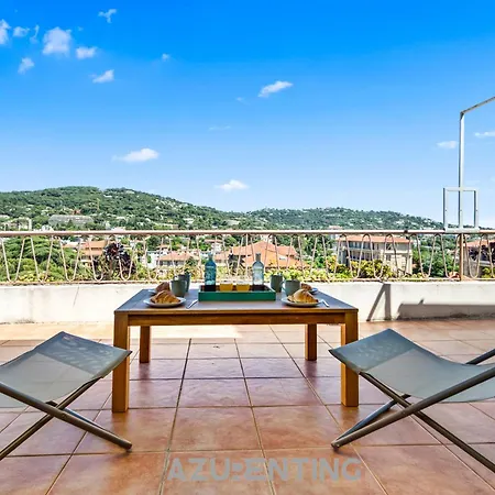 Azurenting - T3 Carnot 109 - Clim - Terrasse Apartamento