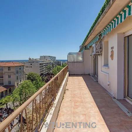 Apartamento Azurenting - T3 Carnot 109 - Clim - Terrasse
